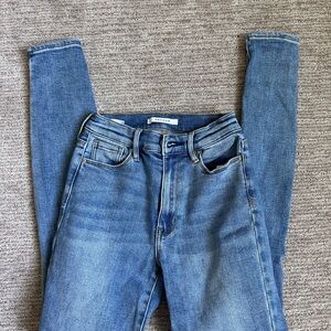 PacSun Women's Skinny Jeans - Light Blue